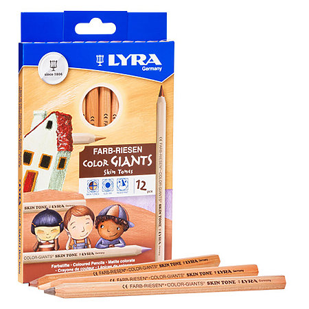 Color-Giants Skin Tones Colored Pencil Set