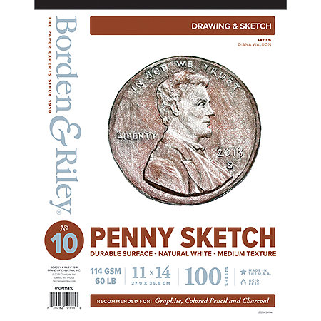 #10 Penny Sketch Paper Pads