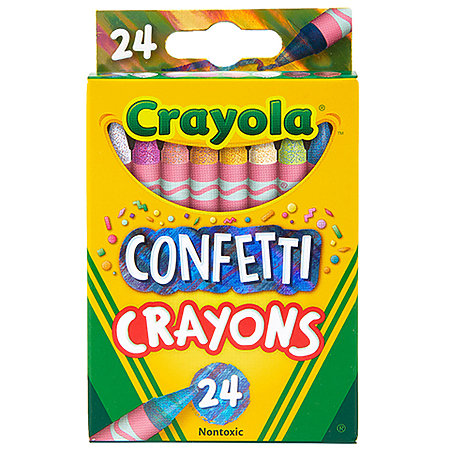 Confetti Crayon Set