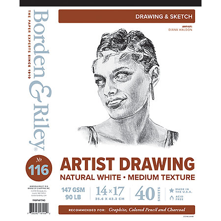 #116 Artist Drawing Paper Pads