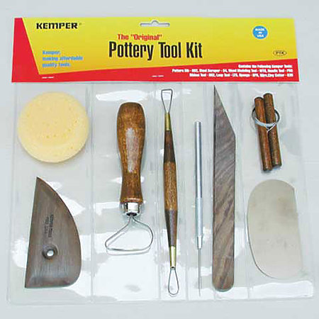 8-Piece Pottery Tool Kit