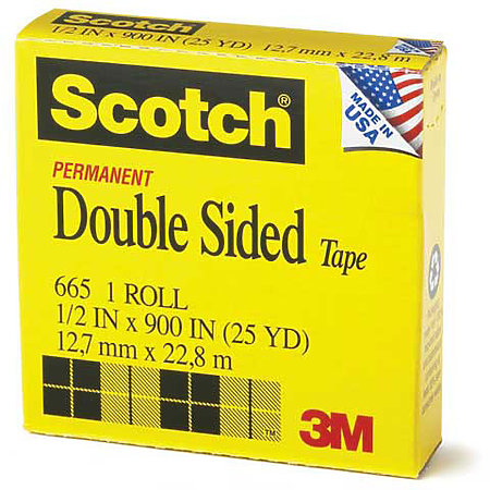 #665 Scotch Double-Coated Tape