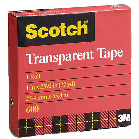 #600 Transparent Cellophane Tape
