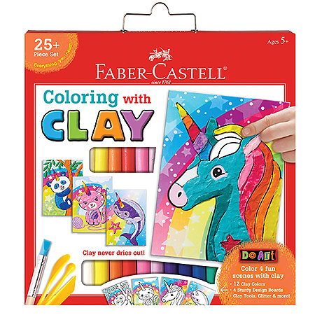 Do Art Coloring with Clay Unicorn & Friends Kit