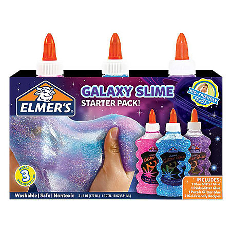 Glitter Glue Slime Starter Packs