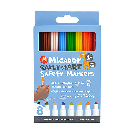 Safety Markers 8-Color Pack