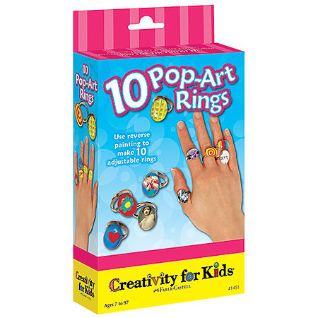 10 Pop-Art Rings