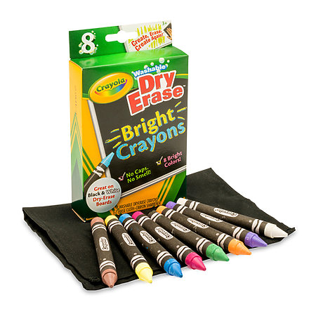 Washable Dry-Erase Crayon Sets