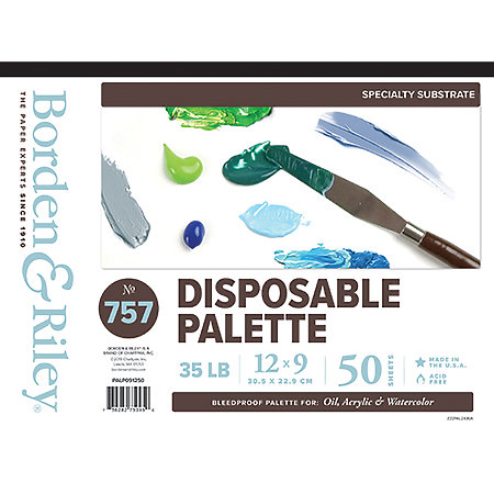 #757 Disposable Palette Paper Pads