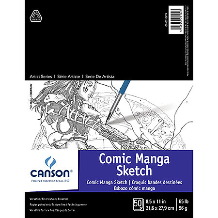 Artist Series Comic Manga Sketch Pad