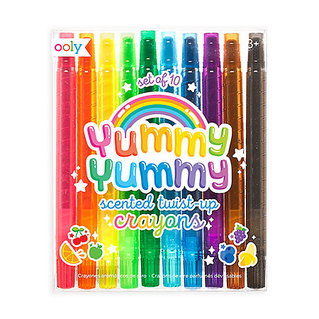 Yummy Yummy Scented Twist-Up Crayon Set