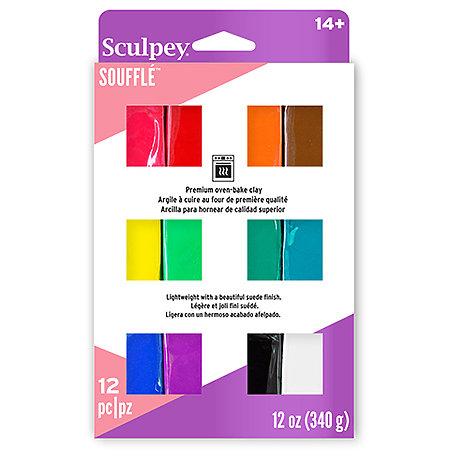 Sculpey Souffle Oven-Bake Modeling Clay Set