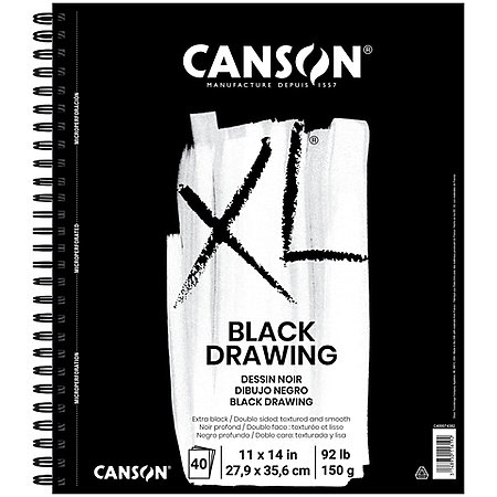 XL Black Drawing Pads