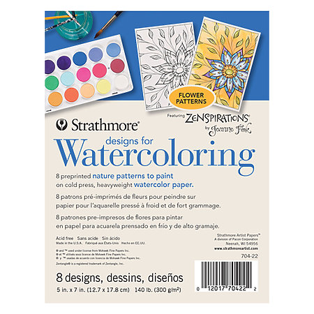 Designs for Watercoloring Pads