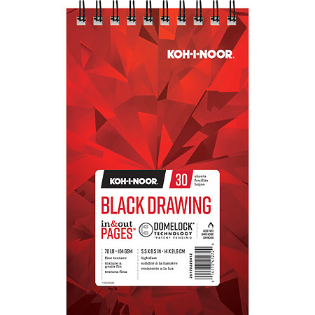 Black Drawing Pads