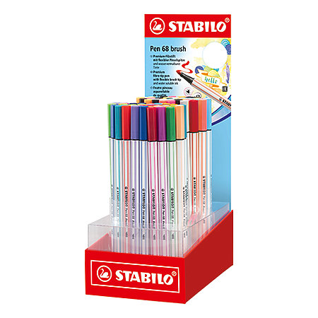 Pen 68 Brush Pen 80-Pen Counter Assortment Display