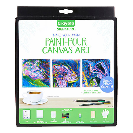 Signature Paint Pour Canvases Kit