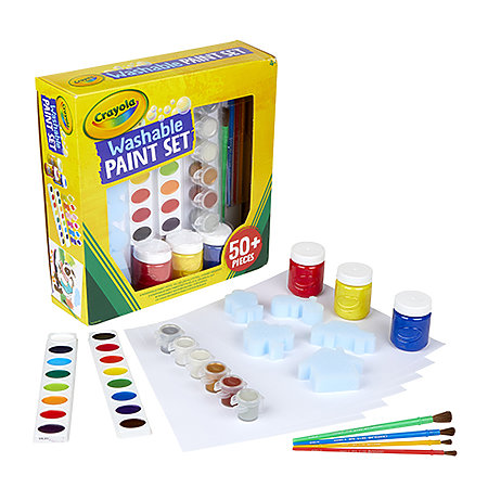 Washable Kids' Paint Complete Set