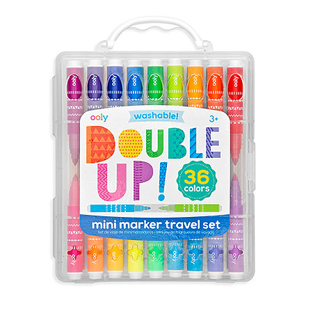 Double Up! 2-in-1 Mini Marker Travel Set