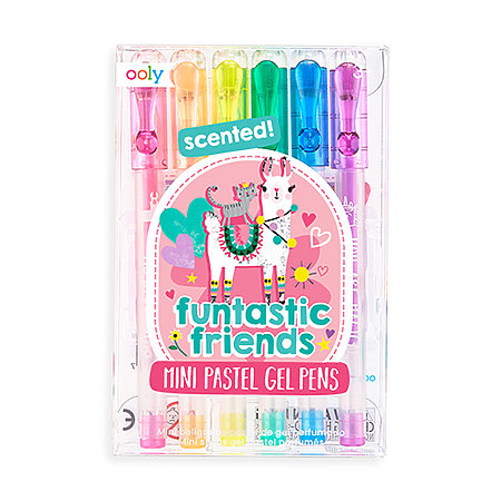 Funtastic Friends Scented Colored Mini Gel Pen Set