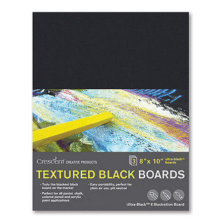 Ultra-Black Textured Board 3-Packs