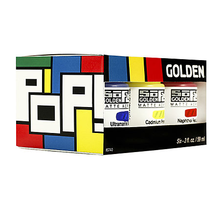 Golden SoFlat Matte Acrylic Sets