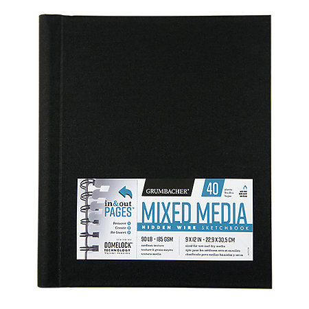 Hidden Wire Mixed Media Sketchbooks