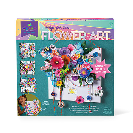 Craft-tastic DIY Flower Art Kit