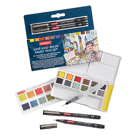 Line and Wash Paint Pan Set