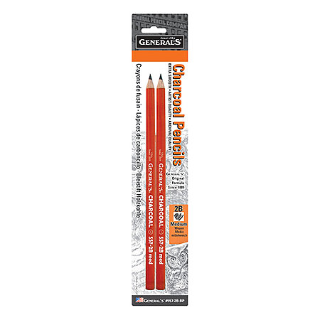 Charcoal Pencils 2-Pencil Sets