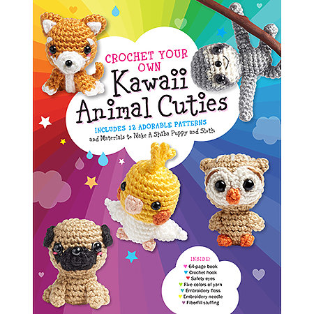 Crochet Your Own Kawaii Animal Cuties Kit