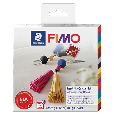 Fimo Leather Effect DIY Tassel Kit