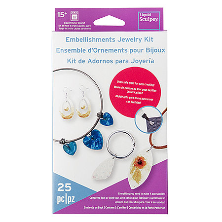 Liquid Sculpey Embellishment Jewelry Kit