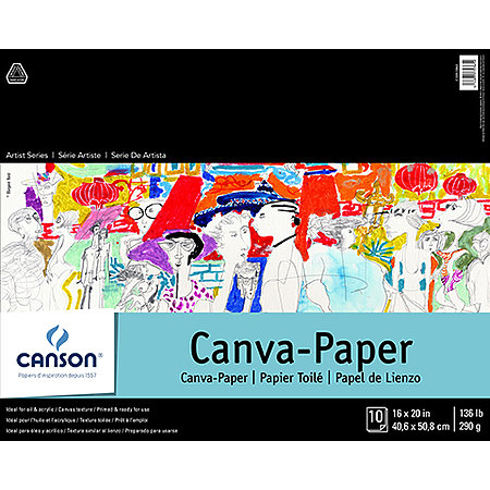 Artist Series Canva-Paper Pads
