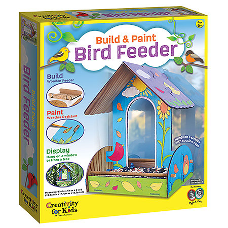 Build & Paint in Bird Feeder