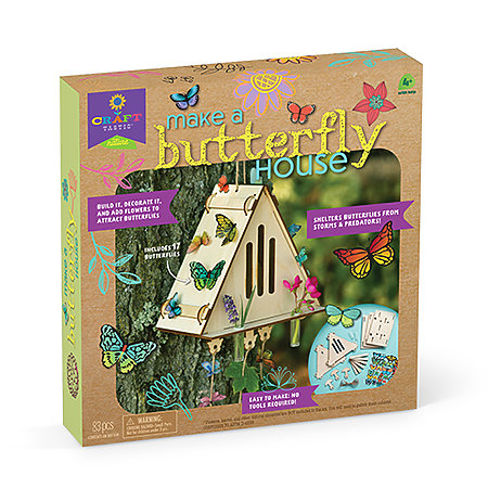 Craft-tastic Nature Make A Butterfly House Kit