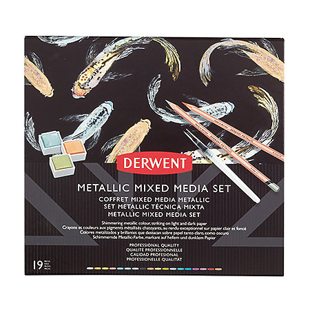 Metallic Mixed Media Set