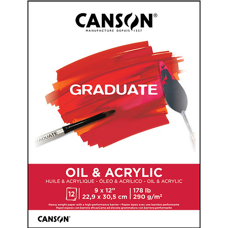 Graduate Oil & Acrylic Pad