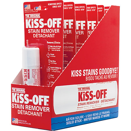 Kiss-Off Stain Remover 6-Piece P.O.P. Display