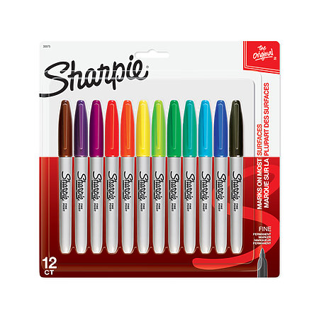 Sharpie Markers, Ultra-Fine, Brown - 071641371170