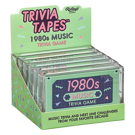 Cassette Tape Music Trivia P.O.P. Displays
