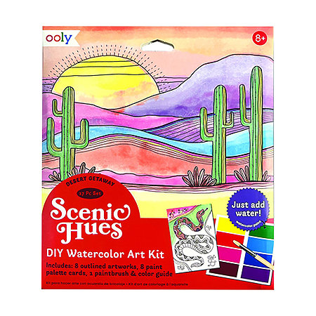 Scenic Hues DIY Watercolor Art Kits