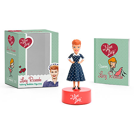 I Love Lucy Talking Bobble Figurine Mini Edition