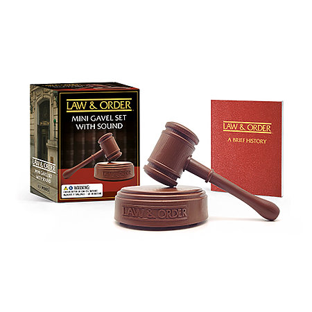 Law & Order Mini Gavel Mini Edition