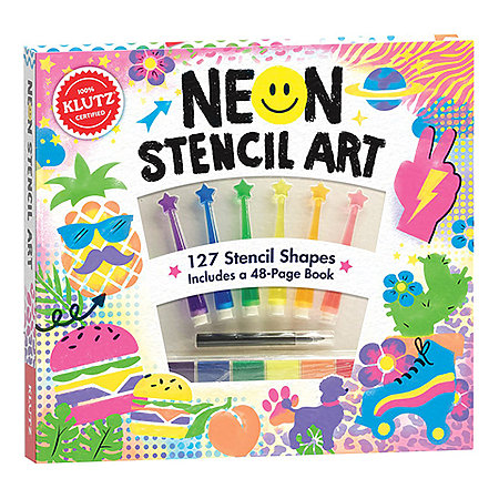 Neon Stencil Art Kit