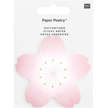 Sakura-Shaped Sticky Notes