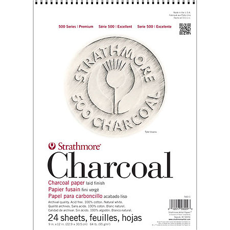 Charcoal Paper Pads   500 Series