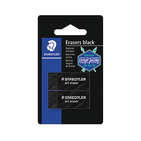 Black Plastic Art Eraser