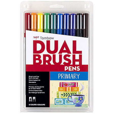 Dual Brush Pens 10-Pen Sets