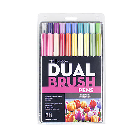 Dual Brush Pens 20-Pen Sets